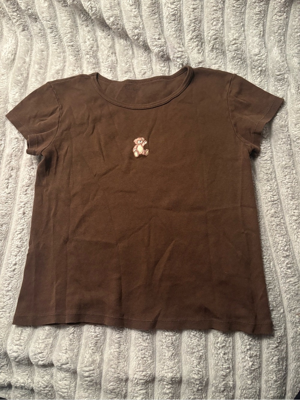 Brandy Melville Hailie Teddy Bear T-Shirt